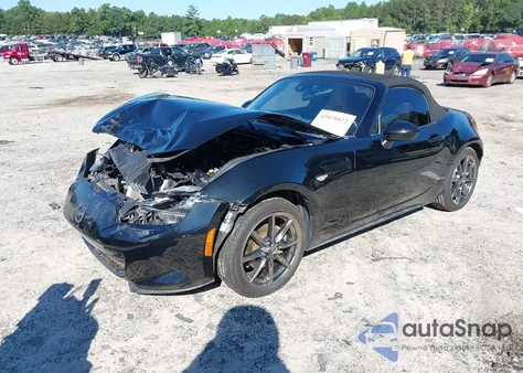 2016 Mazda Mx-5 Miata Grand Touring из США, поврежденный, VIN JM1NDAD75G0114822